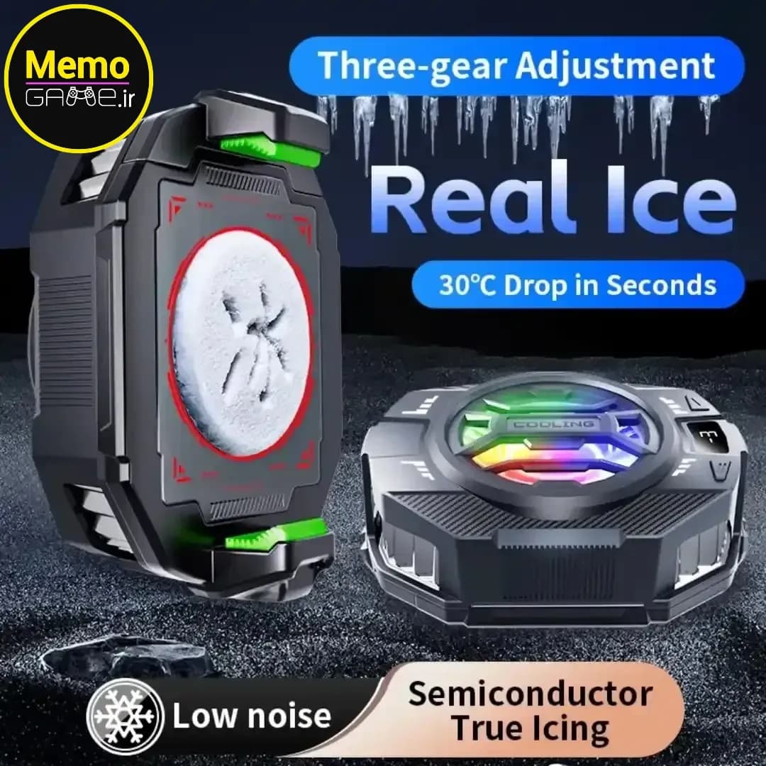 فن خنک کننده رادیاتوری موبایل S28 RGB 15W
