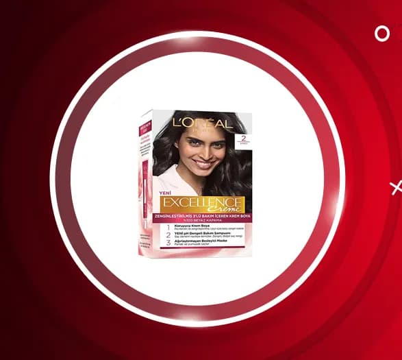 کیت رنگ مو مشکی شماره 2 لورال Loreal — تصویر ۲