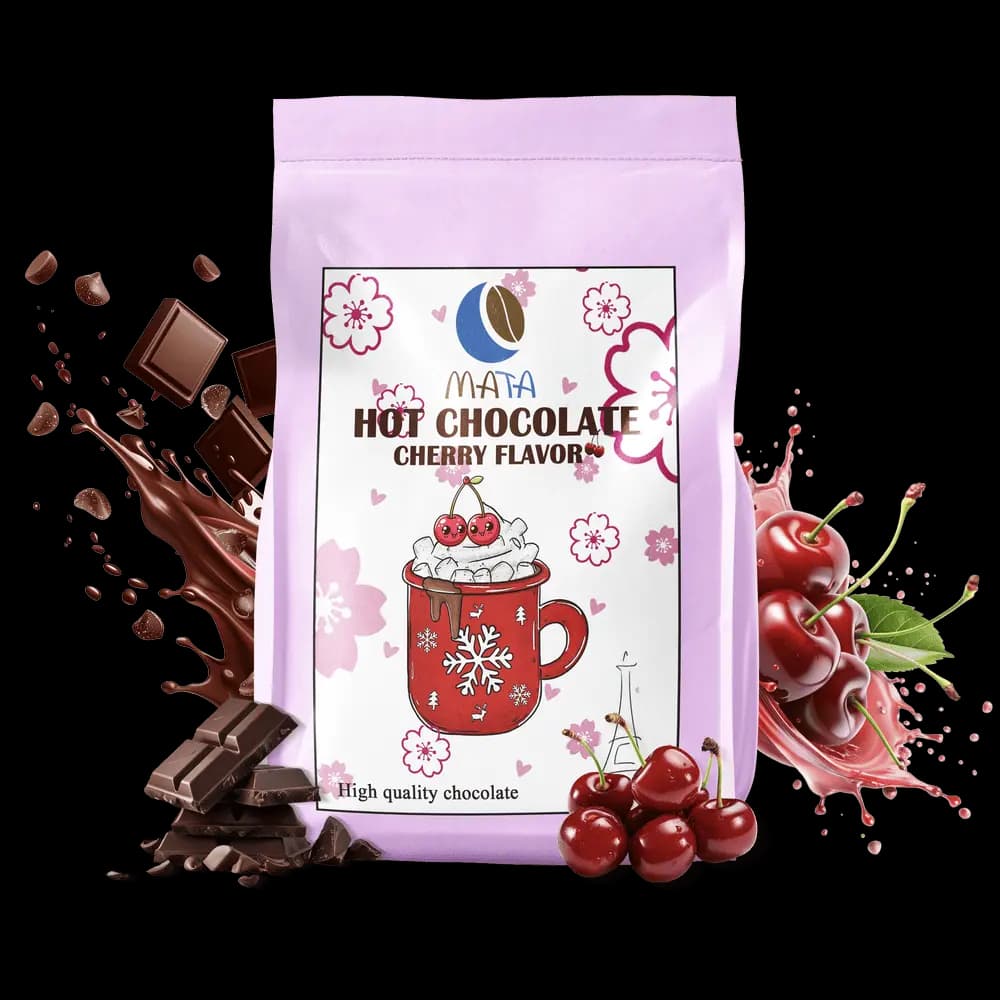 هات چاکلت آلبالویی - MATA Coffee
