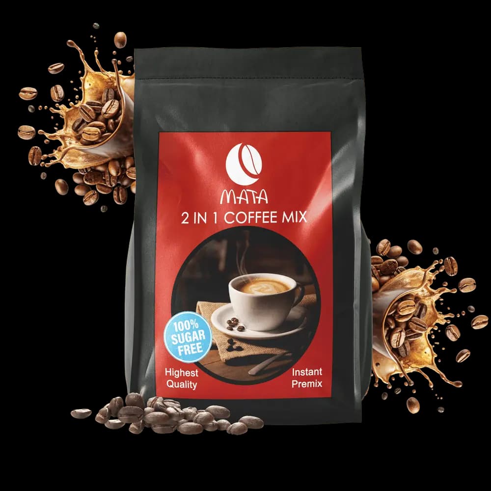 کافی میکس 2 در1 (بدون شکر) - MATA Coffee