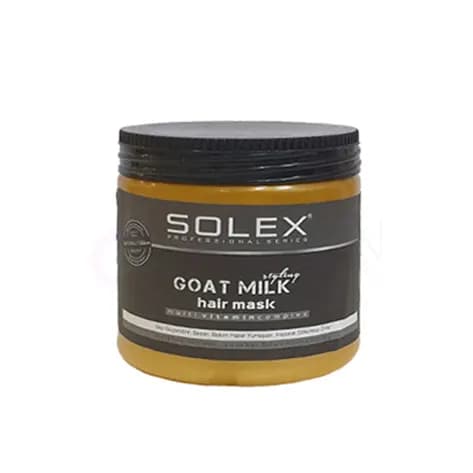 ماسک مو تقویت کننده حاوی شیر بز سولکس 500 میل Solex