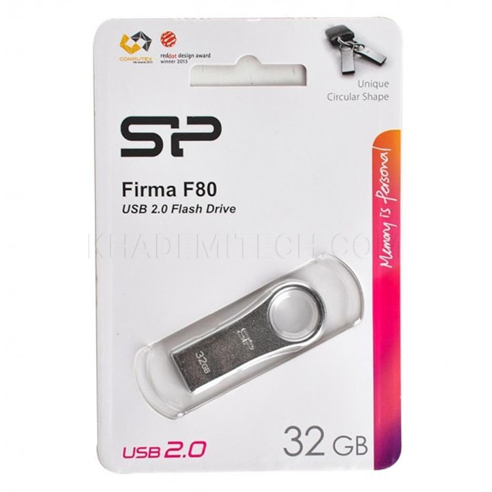 فلش مموری سیلیکون پاور مدل فیرما F80 ظرفیت 32 گیگابایت — تصویر ۲