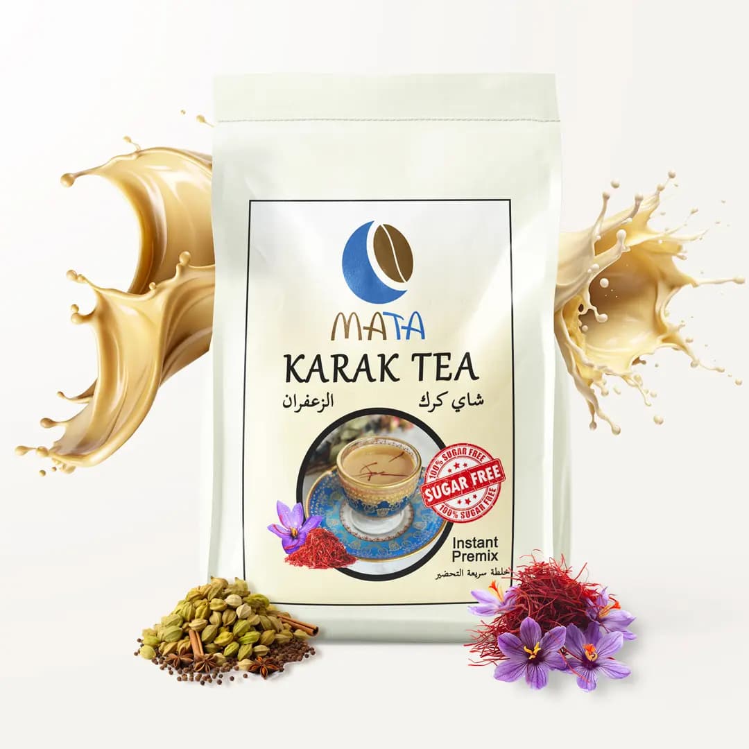 چای کرک زعفرانی (بدون شکر) - MATA Coffee — تصویر ۲