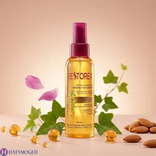 روغن آرگان ترمیم کننده مو رستورکس 100 میل Restorex — تصویر ۵