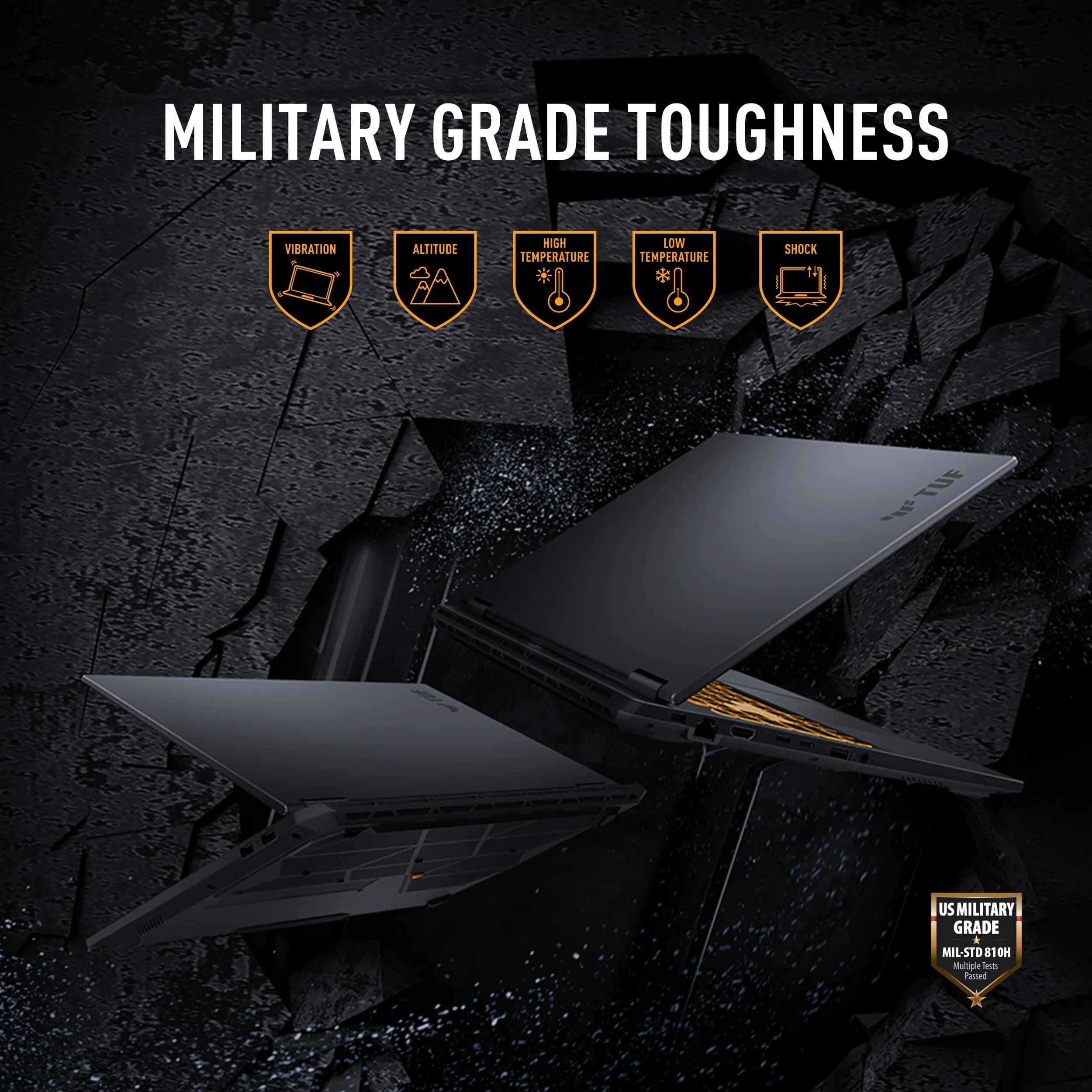 لپ تاپ ایسوس TUF Gaming FX608JMR-i7 64GB 2T SSD RTX5060 — تصویر ۵