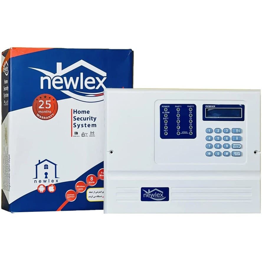 دزدگیر اماکن نیولکس Newlex سیمکارتی به همراه 2 ریموت