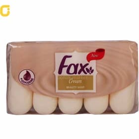 صابون فاکس مدل cream مقدار 70 گرم بسته 5 عددی ا Fax cream Soap