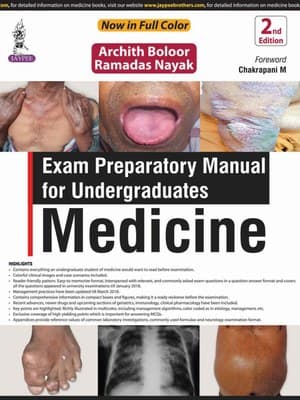 دانلود کتاب Exam Preparatory Manual for Undergraduates Medicine