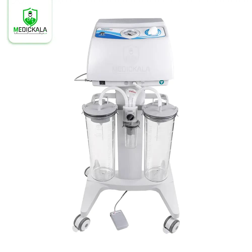 ساکشن جراحی مدیسا T60 | ساکشن پرتابل 60 لیتر بر دقیقه