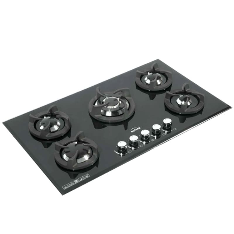 اجاق گاز 5 شعله شیشه G510 آستیاک