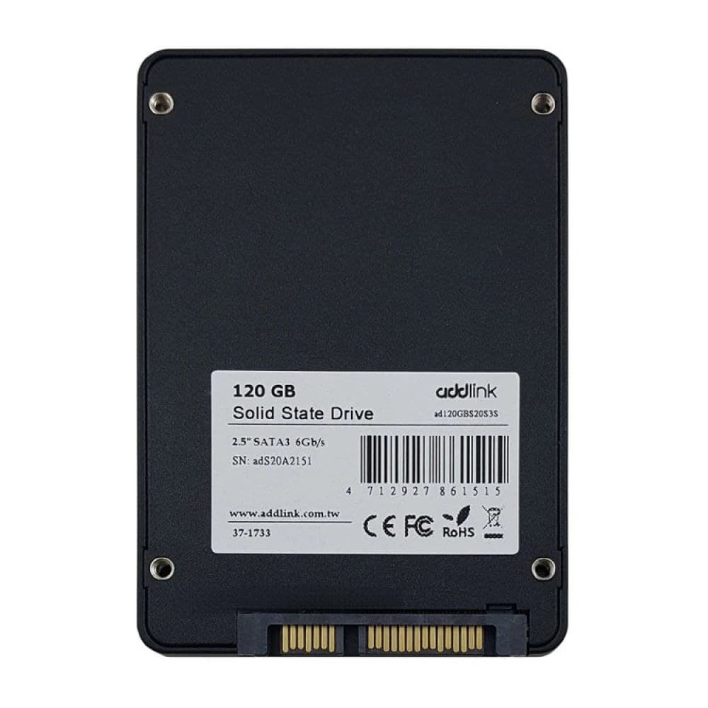 هارد SSD لپ تاپ 120 گیگابایت Addlink Sata 2.5Inch گارانتی آواژنگ — تصویر ۲