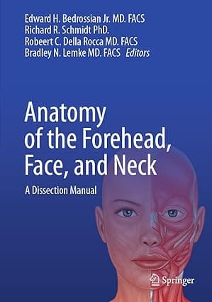 دانلود کتاب Anatomy of the Forehead, Face, and Neck: A Dissection Manual