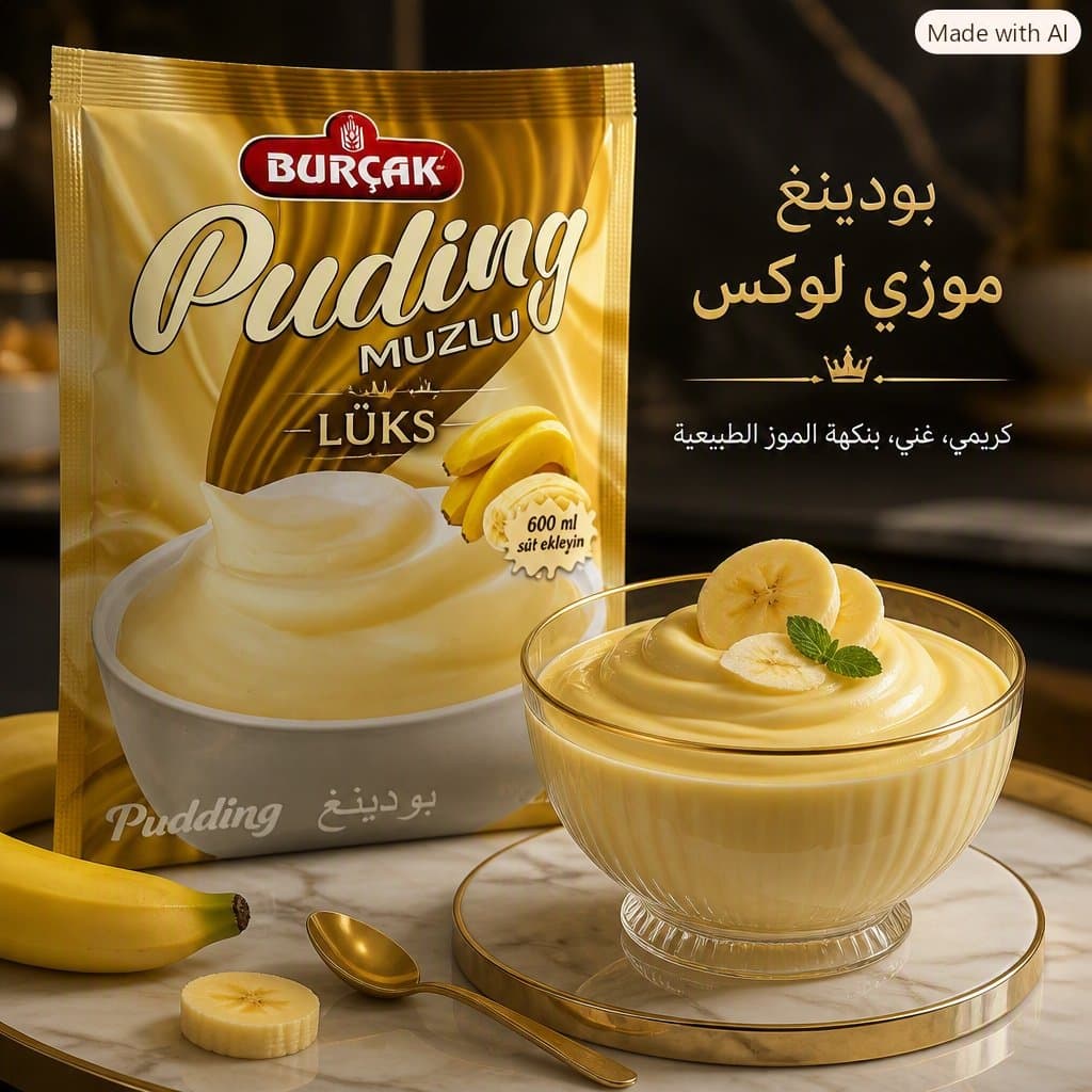 پودینگ بورچاک موزی