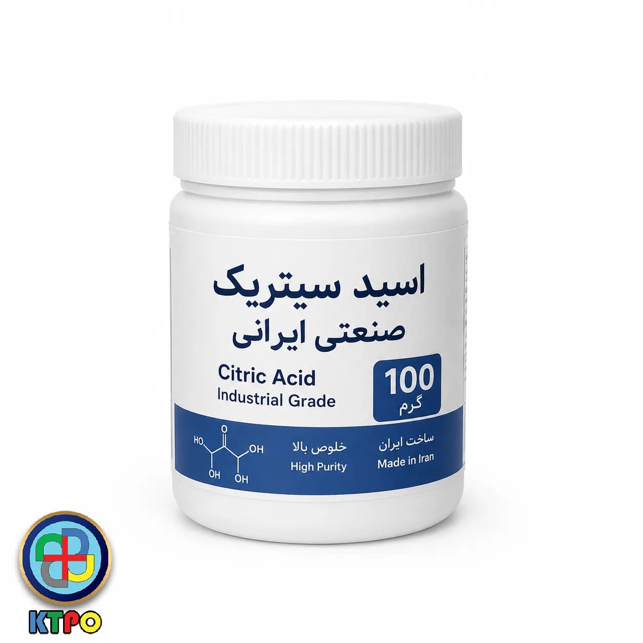 اسید سیتریک صنعتی ایرانی کد CA-IR-01 — تصویر ۳