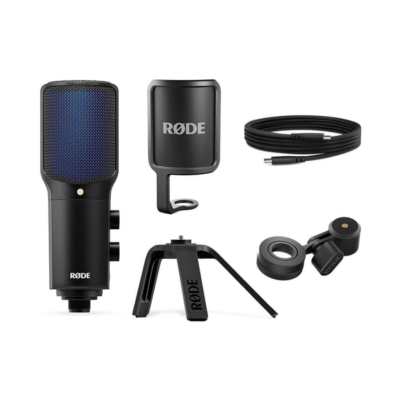 میکروفون رود مدل NT-USB+ – میکروفن کندانسور RODE مدل NT-USB — تصویر ۳
