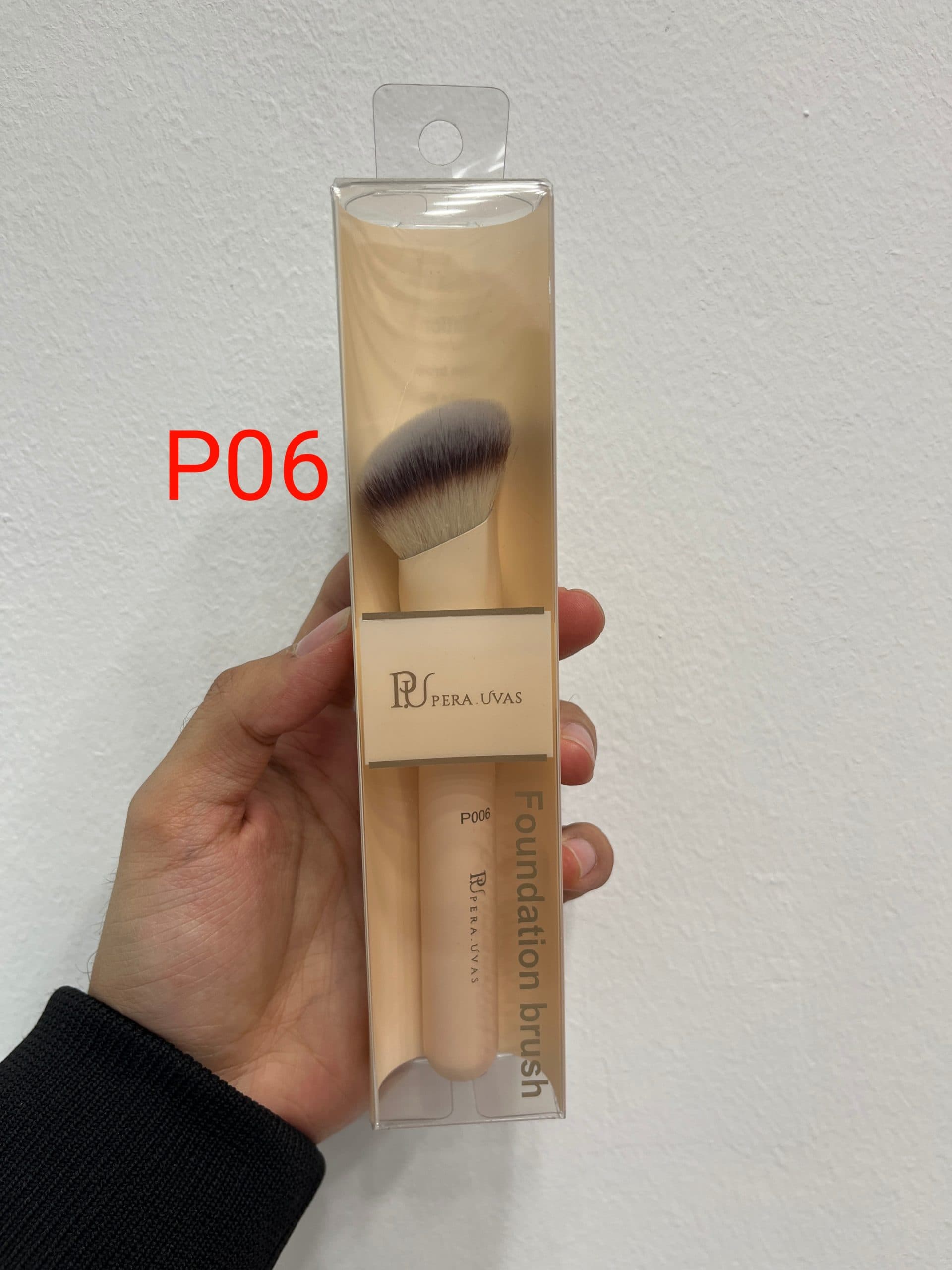 براش PERA.UVAS(P.U) مناسب کرمپودر Foundation brush کد P06