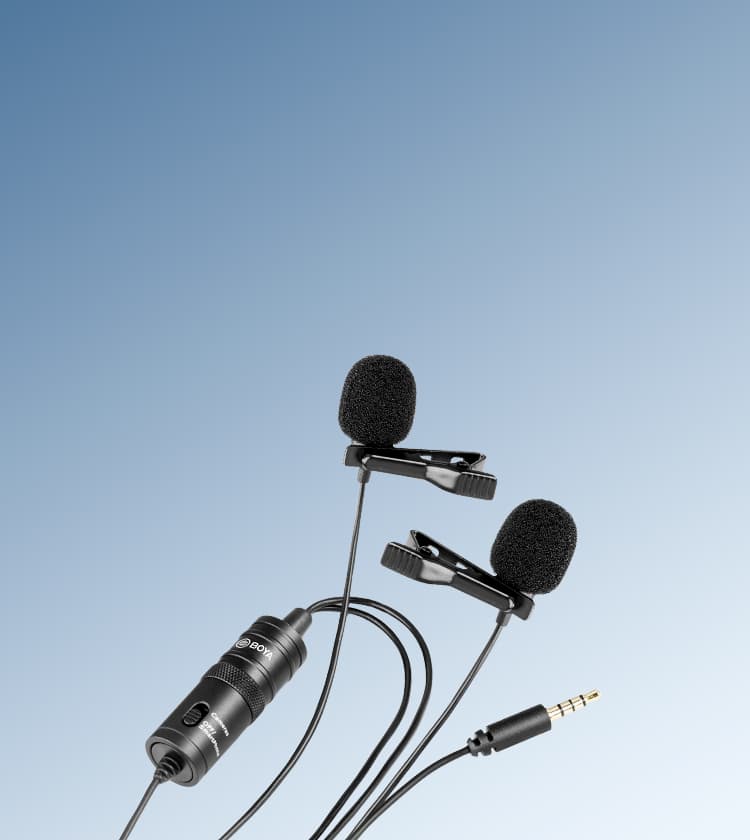 میکروفون BY-M1DM – میکروفون یقه ای با سیم بویا مدل M1DM — تصویر ۳