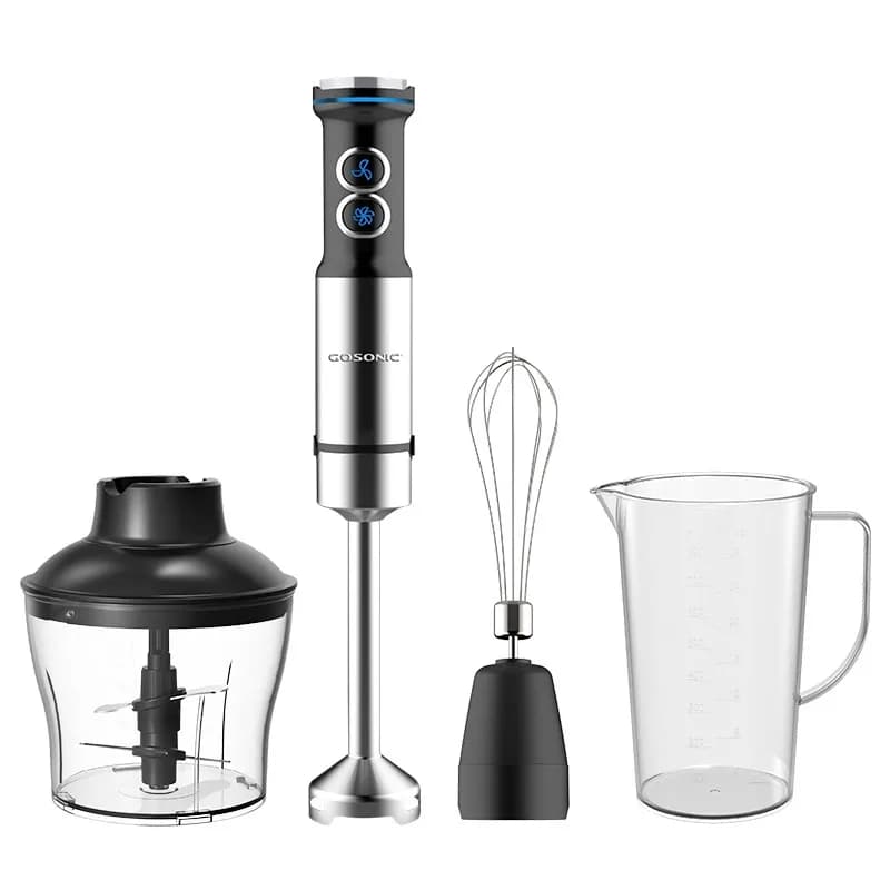 گوشت کوب برقی 3 کاره گوسونیک مدل GSB-845 دارای LED و توان 1200 وات