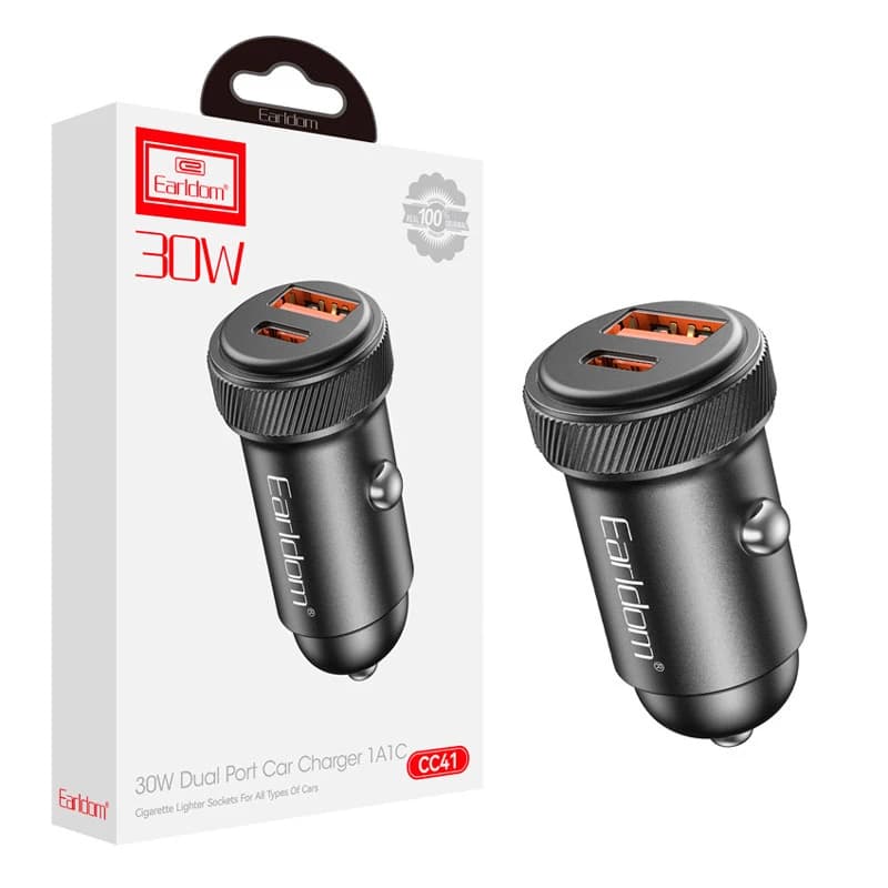 شارژر فندکی 30 وات ارلدام ES-CC41