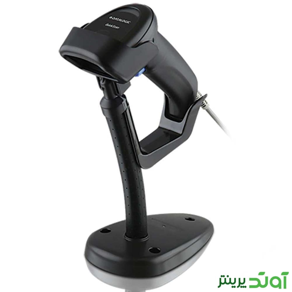 بارکدخوان دیتالاجیک مدل QuickScan 2220 با پایه — تصویر ۳