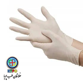 دستکش جراحی کم پودر مدیسپو — تصویر ۲