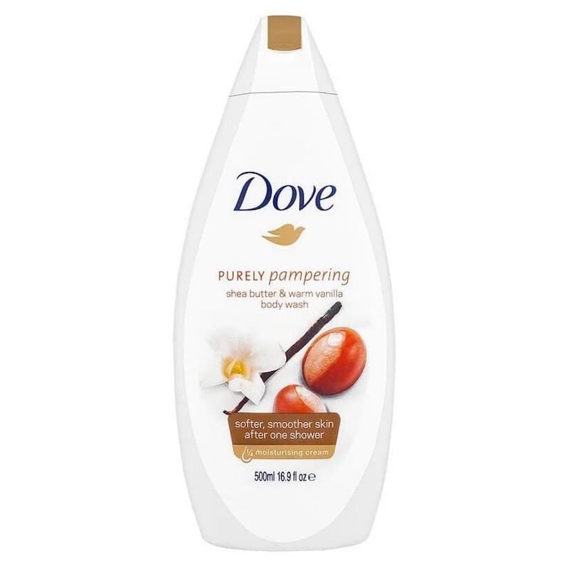 شامپو بدن کرمی داو حاوی شی باتر و وانیل Dove shower gel