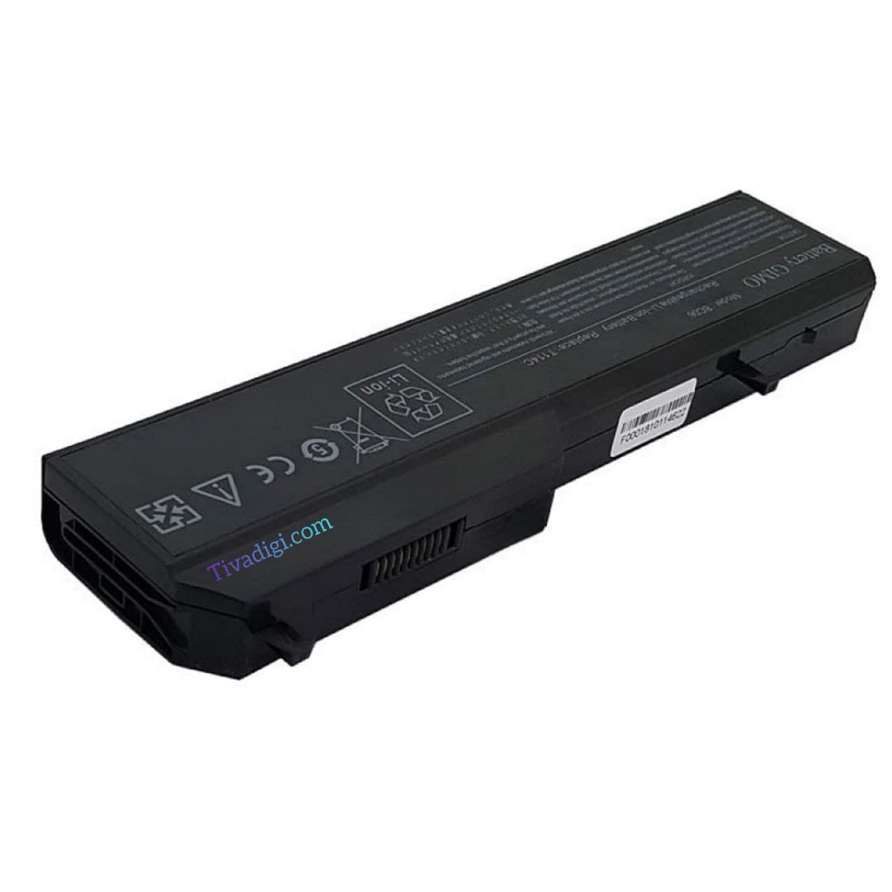 باتری لپ تاپ دل Battery Dell Vostro 1320 6Cell Tiva Plus مشکی-49 وات ساعت — تصویر ۳
