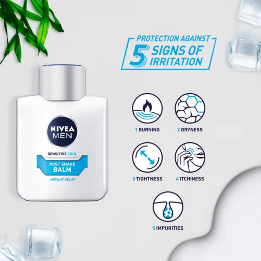 بالم افتر شیو Sensitive Cool نیوا 100ml — تصویر ۴