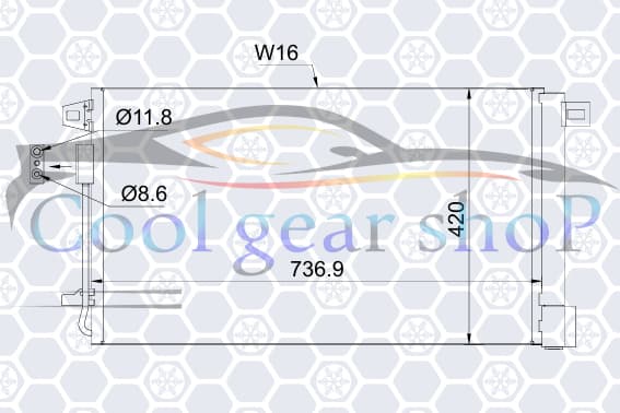 کندانسور Buick Enclave — تصویر ۲