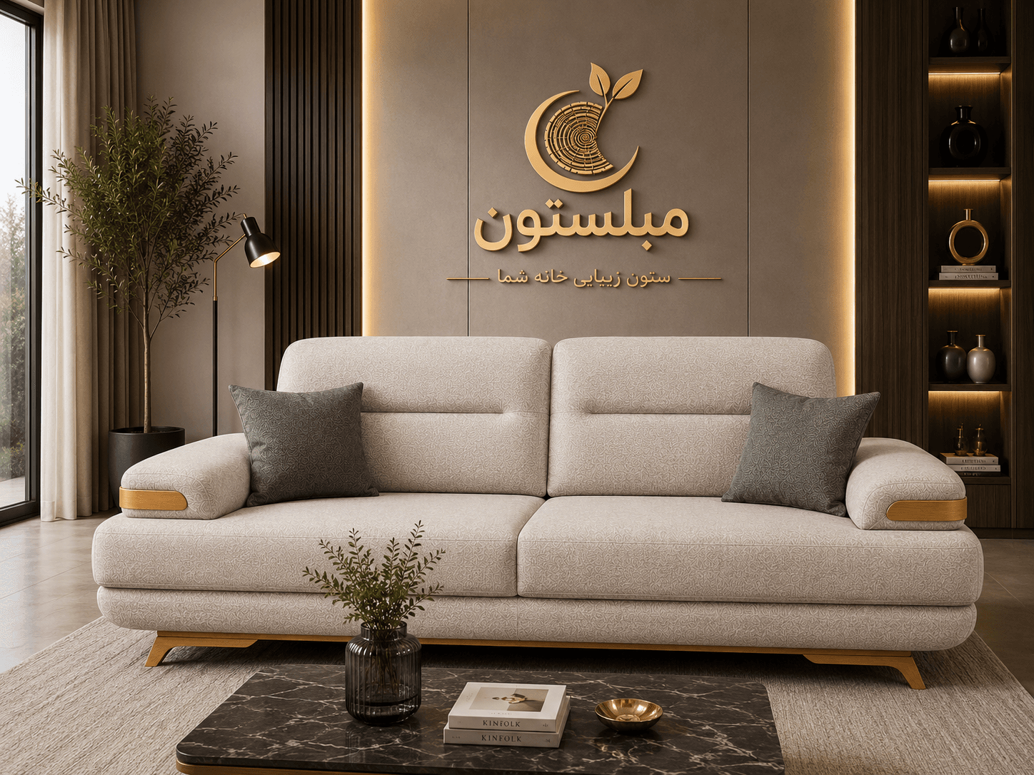 مبل کاناپه 3 نفره لویز مبلستون