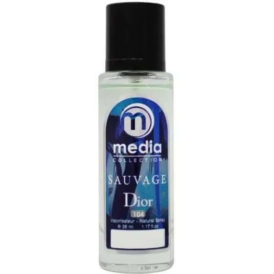 عطر جیبی مردانه مدیا رایحه ساواج دیور Sauvage dior حجم 35 میلی لیتر