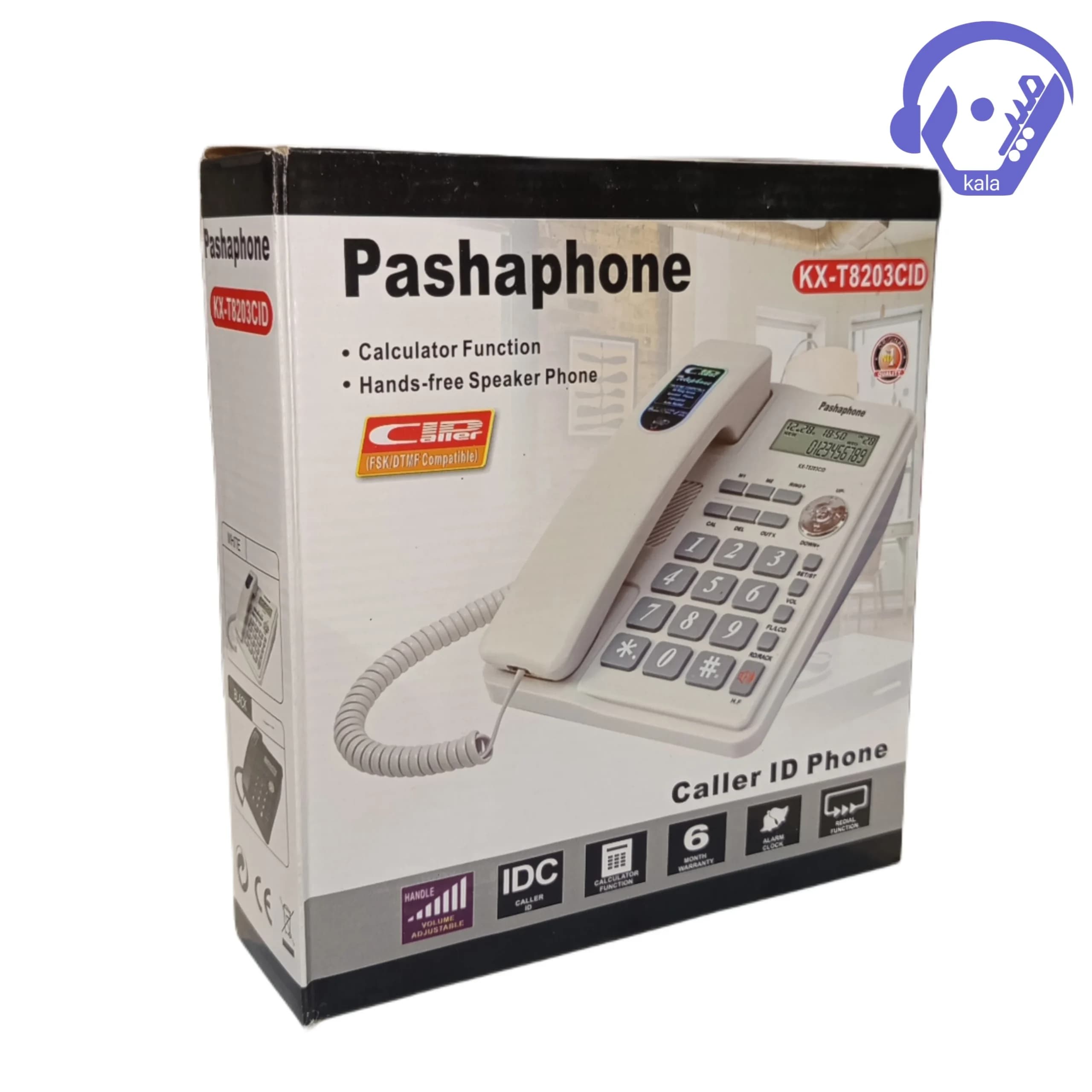 تلفن رومیزی پاشافون مدل KX-T8203CID
