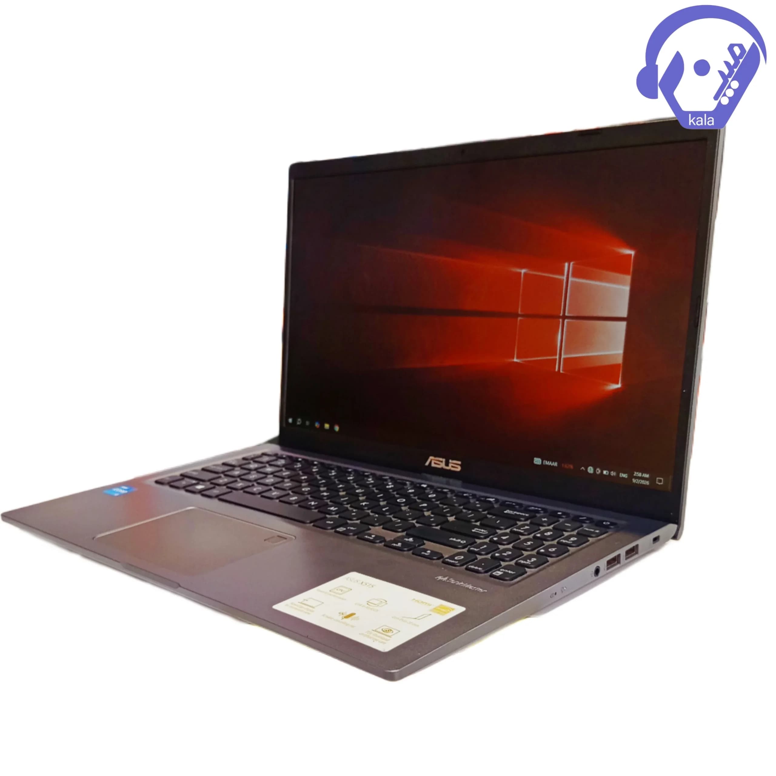 لپتاپ ایسوس X515 پردازنده Core i3 نسل یازدهم، رم ۱۲ گیگابایت و SSD 256 گیگابایت و HDD 1 ترابایت (استوک اروپا)