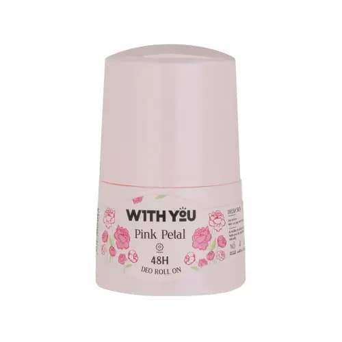 مام رول ضد تعریق ویت یو مدل Pink Petal حجم 50 میل