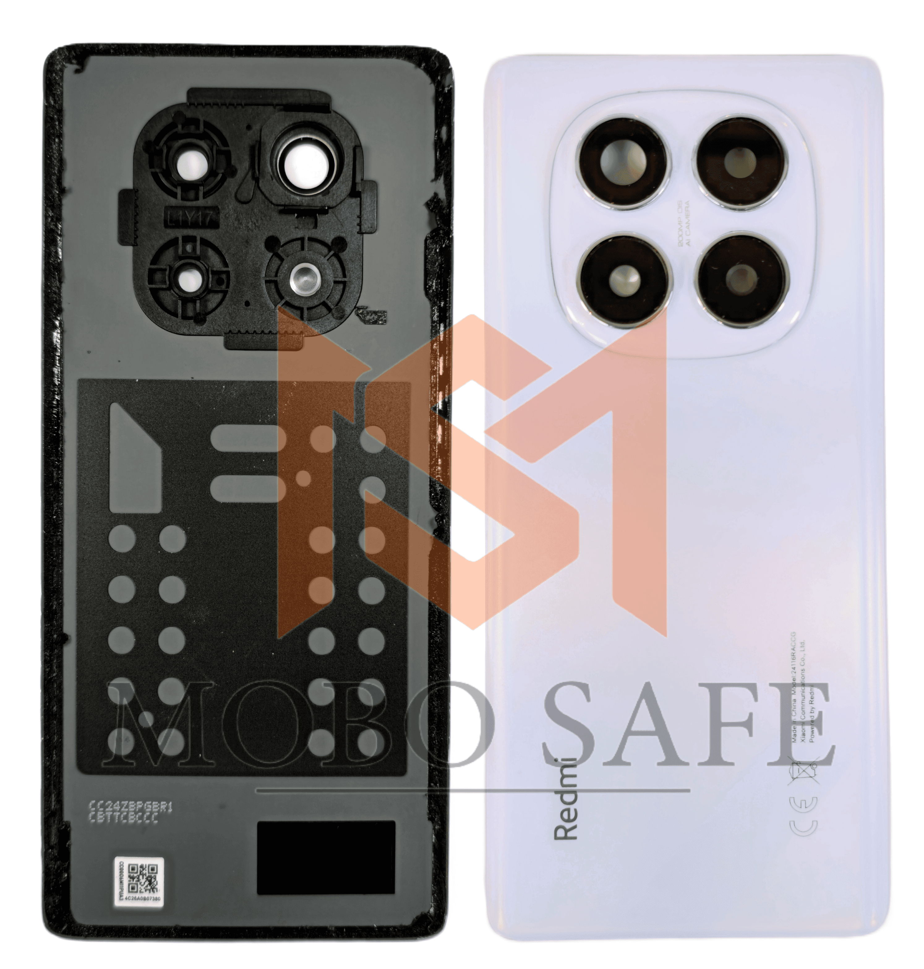 درب پشت اصلی شیائومی Redmi Note 14 pro 4G | کیفیت روکاری