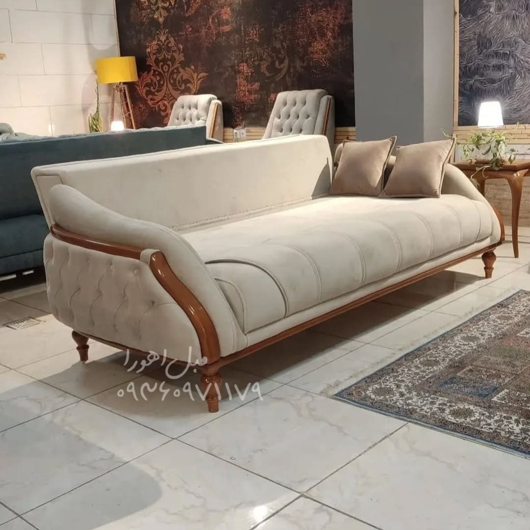 مبل راحتی تخت شو ۸ نفره لیندو — تصویر ۵