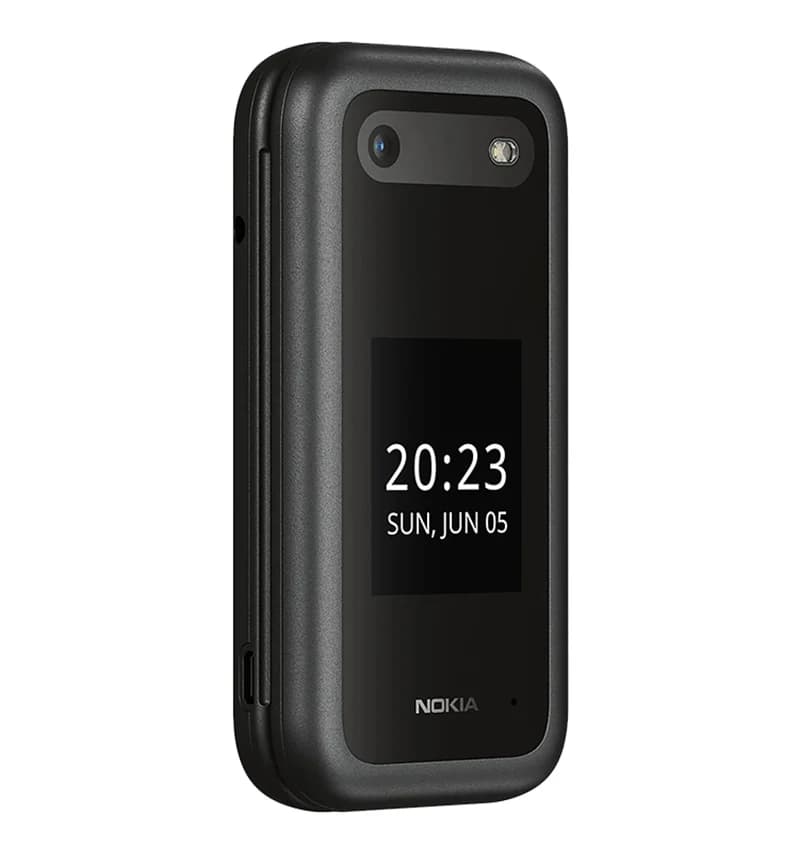 گوشی ساده تاشو نوکیا مدل Nokia 2760 Flip دو سیم کارت | خرید و قیمت در فروشگاه اینترنتی موبوجی — تصویر ۳