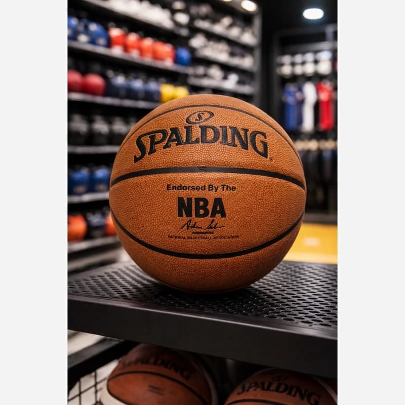 توپ بسکتبال Spalding مدل NBA Official چرمی