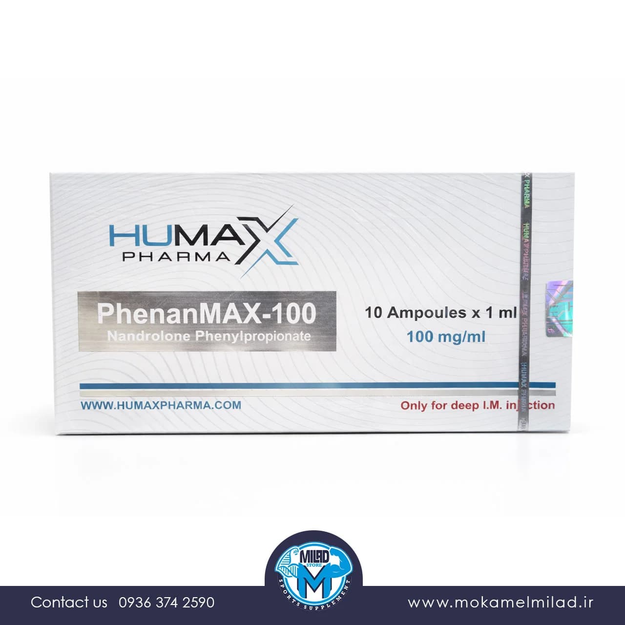 ناندرولون فنیل پروپیونات هیومکس | PhenanMAX-100 اصل