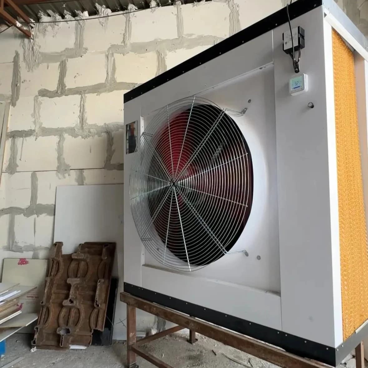 کولر صنعتی سلولزی آکسیال ۵۰۰۰۰ با موتور BLDC — تصویر ۳