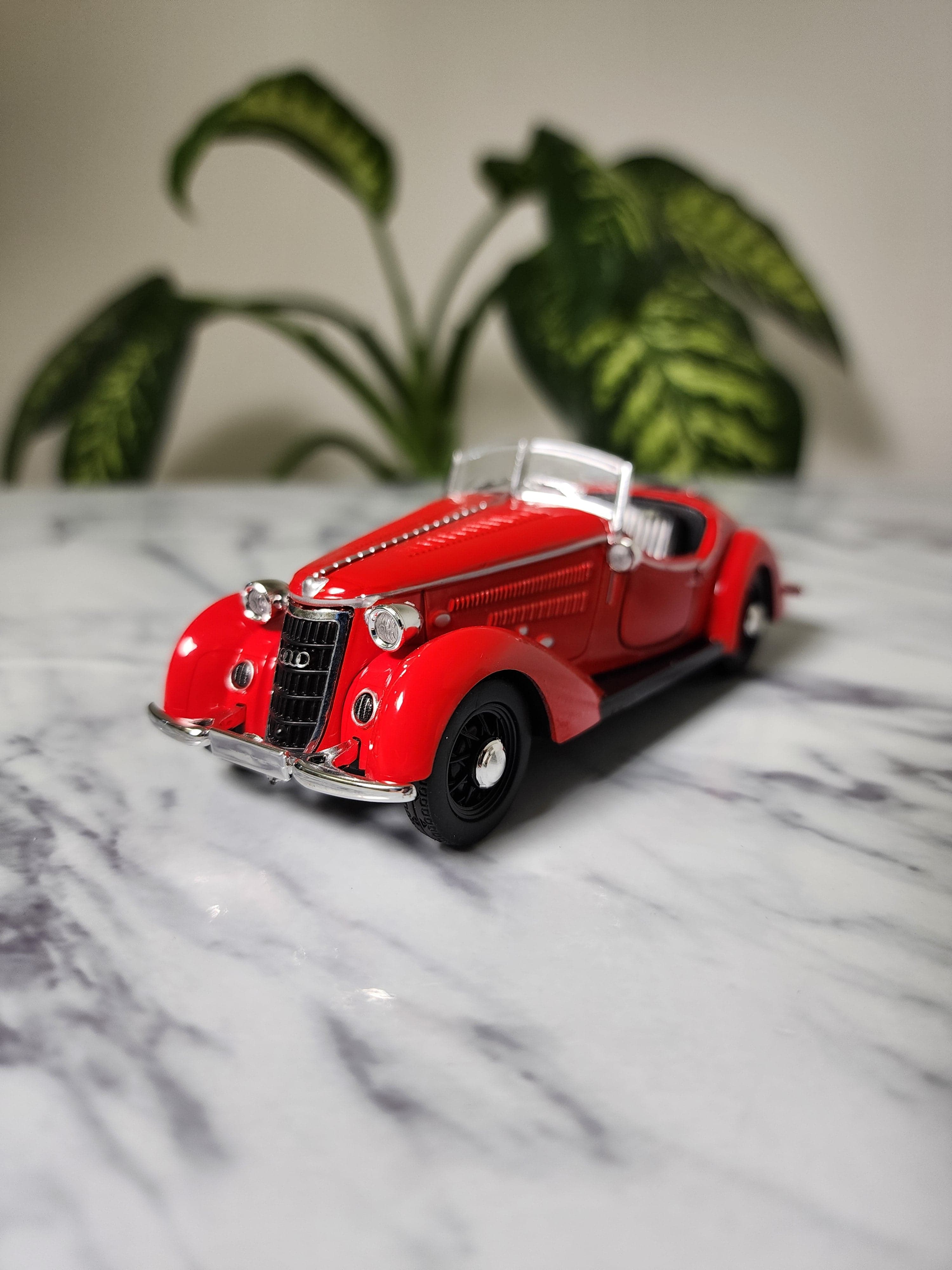 ماکت فلزی آئودی کلاسیک Wanderer Roadster - قرمز