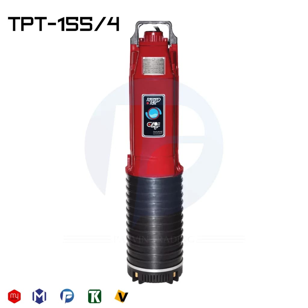مای ابزار | مشخصات , قیمت و خرید کفکش توان تک 155 متری 1/4-1 اینچ مدل TPT-155/4