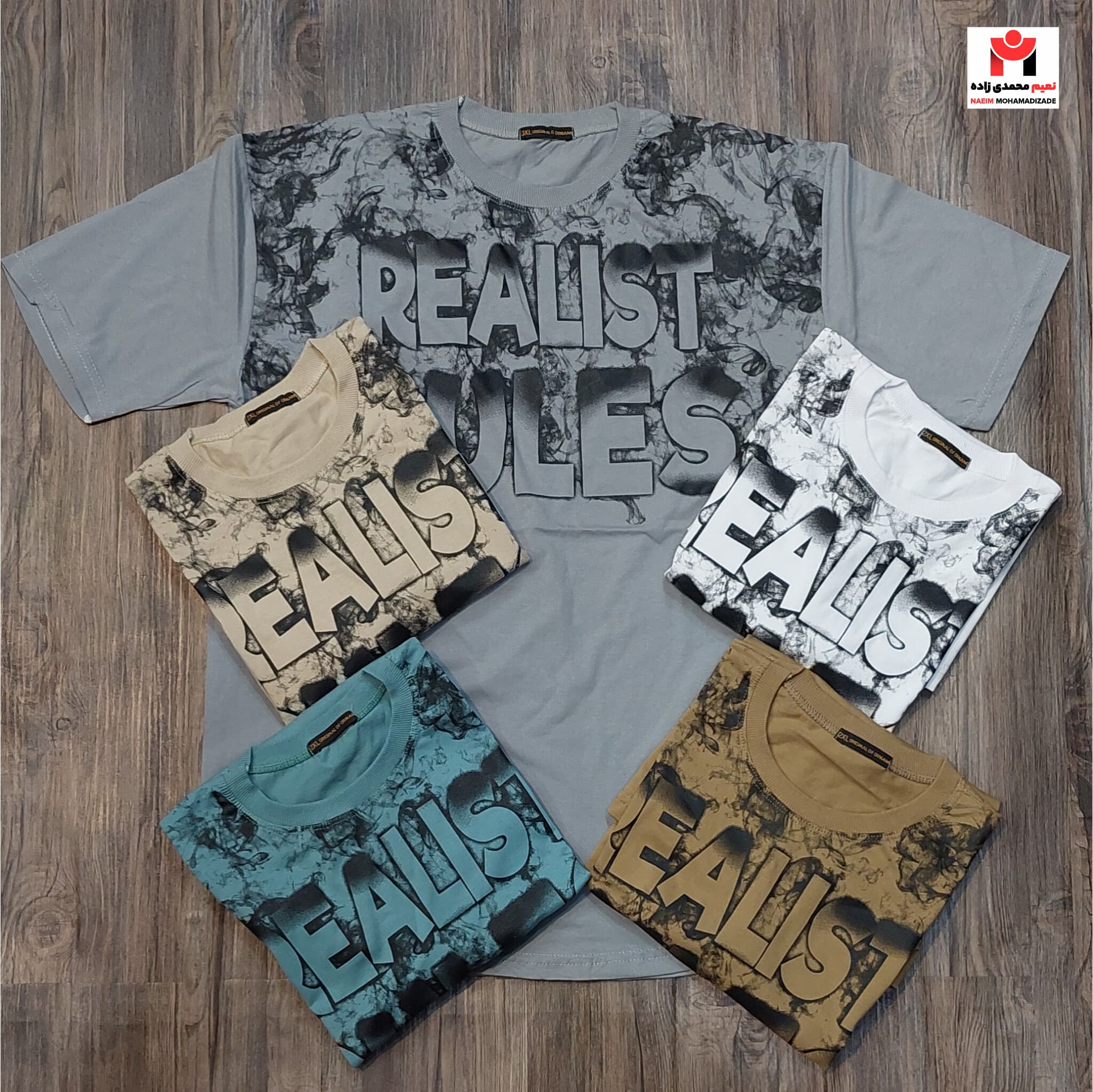 تیشرت مردانه اندامی 2XL-3XL