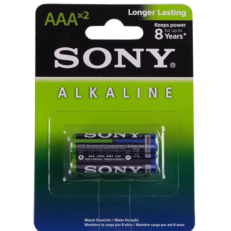 باتری نیم قلم آلکالاین برند SONY سونی