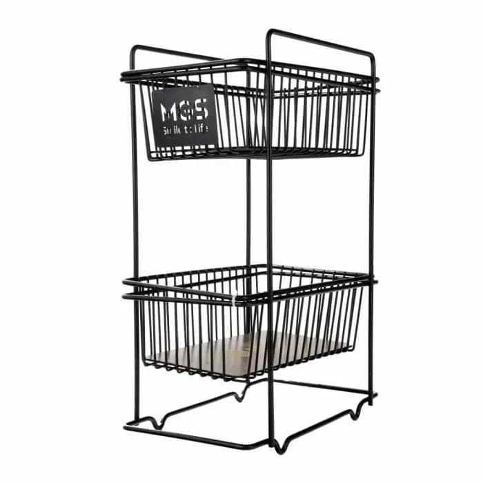 جا پیاز سیب زمینی مدل مستطیل PS 102 MGS✔️بهترین قیمت امروزMYKEYHOME