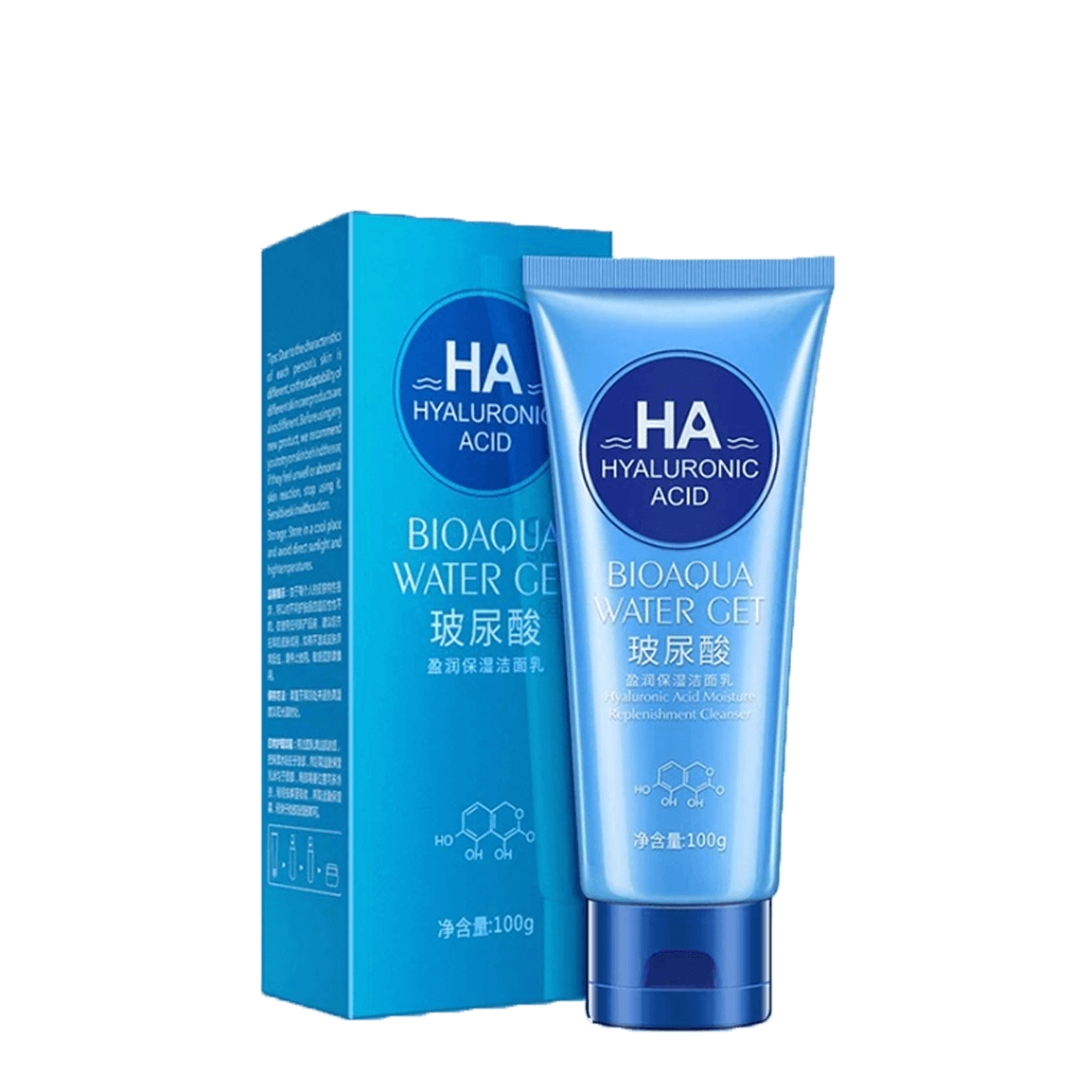 فوم شستشو HA هیالورونیک اسید بیوآکوا BIOAQUA