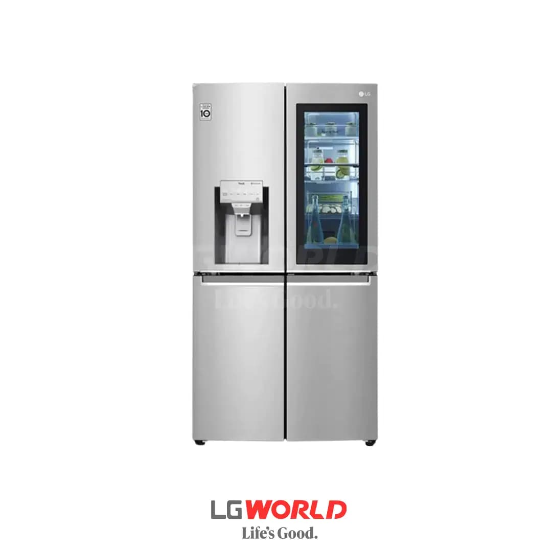 یخچال ساید بای ساید 30 فوت ال‌جی مدل LG X945 رنگ سیلور