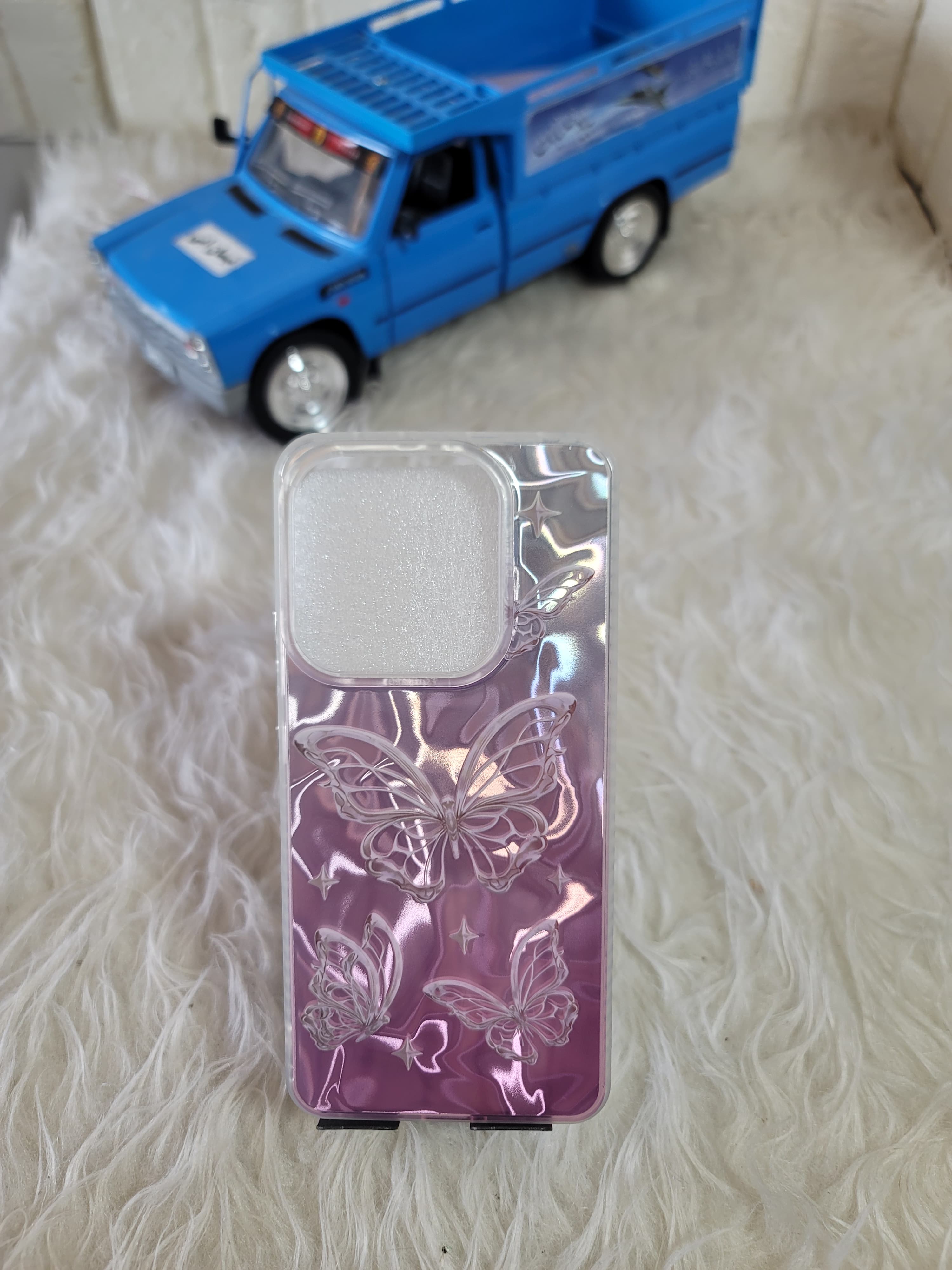 قاب گوشی شیائومی not 14 طرح imd پروانه ای