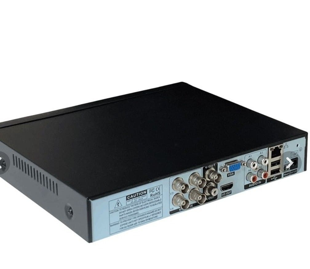 دستگاه ضبط تصاویر DVR Novatech چهار کانال | 5MPN Xmeye پشتییانی از دوربینهای AHD، TVI، CVI، CVBS و IP
