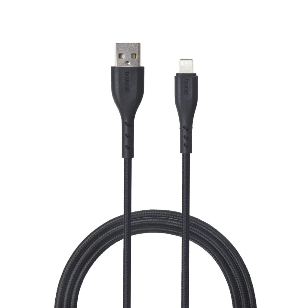 کابل شارژ لایتنینگ بیاند مدل BEYOND IPHONE BUL-402 طول 2 متر — تصویر ۲